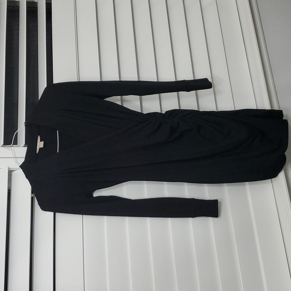 Xs banana republic stretchy casual dress with side rushing and gathering